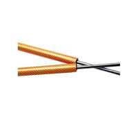 Para Toyota Para SUPRA JZA80 Hatchback De 2 Puertas 1993-2002 Soportes Elevación Portón Trasero Maletero Gas Resortes Amortiguadores(Orange Carbon Fiber)