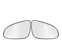 Para Toyota Para Vitz 2012-2019 Puerta Del Coche Fuera Del Espejo Retrovisor Lateral Lente De Cristal Con Calefacción Accesorios IENQBVL(1Pair White)