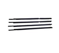 Para Toyota Para Yaris 2005-2011 Moldura de burlete exterior puerta 4 piezas (OE# 68160-52110 68210-52110) sello de puerta de automóvil