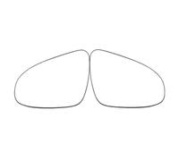 Para Toyota Para YARIS 2012-2019 Lente Retrovisor Cristal Espejo Calefactado Lateral Transmisión Delantera 87931-0DB01 87931-0DA91 Cristal Espejo reemplazar(A pair)