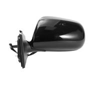 Para Toyota Para Yaris Hatchback 2007-2011 Ajuste Eléctrico Del Espejo Retrovisor Lateral Espejo Retrovisor Completo(Left Gloss Black)