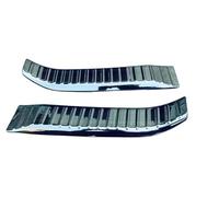 para Toyota para Yaris para Cross 2020 2021 2022 2023 2024 Parachoques Trasero Umbral Maletero Placa Pie Cubierta Protectora Molduras Protector Parachoques Tresero(Black)