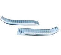 para Toyota para Yaris para Cross 2020 2021 2022 2023 2024 Parachoques Trasero Umbral Maletero Placa Pie Cubierta Protectora Molduras Protector Parachoques Tresero(Plata)