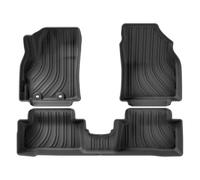 para Toyota para Yaris para Cross 2022, 2023 Y 2024, con Volante A La Izquierda Alfombrillas Maletero Coche, TPE 3D, Color Negro Alfombrilla Trasera Maletero(LHD 3piece)