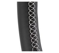 para Toyota para Yaris para Verso S para Vitz para Ractis 2010 2011 2012 2013 2014 2015 2016 Protector para Volante de Coche Funda para Volante(White Line)