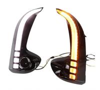 para Toyota para Yaris para Vios 2020 2021 2022, Luz Diurna LED Amarilla, Intermitente, Antiniebla, Luz Diurna LED DRL Coche Faro Principal Montaje(Dynamic- B)