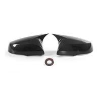 Para Toyota RAV4 Para Highlander 2019 2020 2021 2022 Cubierta Espejo Lateral Retrovisor Patrón De Carbono Negro Brillante Modificado(Fibra de carbon)