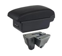 Para Toyota Yaris Para Yaris Elegant GR 2020-2025 Compartimento De Reposabrazos Para Coche Caja De Almacenamiento Para Automóvil Piezas Interiores(B1 black line 3USB)
