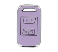Para TPU Car Remote Key Shell para Chery para Tiggo 4 7 8 Arrizo 5 3 3 Diseño de botones Compatible con estilo original OEM 8A8Z19893 (púrpura)
