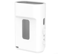 para TPU Shell protector para Garmin Varia Vue: Anti-Scratch Bike Light Case con agarre suave Negro Blanco Rojo (negro)