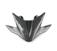 para Tracer 9/900 GT para 900gt 2021 2022 2023 Guardabarros De Rueda Delantera Motocicleta Cubierta Extensión Cono Nariz Pico Motocicleta Alerones Decoración(Mirada de Fibra de Carbono)
