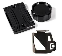 Para TRACER 900GT 7/GT 700GT Para MT09 Para MT07 Protector De La Tapa Del Cilindro Delantero Y Trasero Tapa Del Depósito De Líquido De Freno POMPOMPUR(3pcs-Black)
