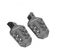 Para TRANSALP 750 XL750V Motocicleta Apoyapiés Traseros Reposapiés Kit Pedal Dientes Expandibles Clavijas para los pies(Titanio)