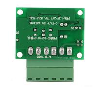 Para transformador de voltaje PWM a 0-10 V para PLC, 3,3 V para entrada PWM, suministro de 15 - 30 V CC, convertidor analógico digital D/A, 100 Hz - 3 kHz para frecuencia, 10 mA industria de salida