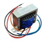 Para transformador HVAC 24 V 40 VA control - Transformador de separación 120-240 V CA entrada para sistemas de calefacción plateado (1 unidad)