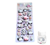 Para | Transparentes Reutilizables Divertidos En Forma De Panda 3D, De Dibujos Animados Lindos - Para, Amigos Interior Con Tienda Sellado Individual