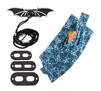 Para transportador, cálido, cómodo, manos libres, bolsa de viaje con arnés para animales pequeños, reptiles, bolsa de viaje para dragones barbudos, correa ajustable con