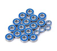 Para Traxxas 1/10 2wd Para Slash BL-2s Para Stampede Para Rustler Metal 19 Uds Kit Rodamientos Accesorios Mejorados Rc Maquetas Piezas