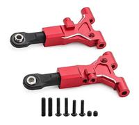 Para Traxxas 4-TEC Drift Para Mustang 10535 1/10 2 Uds Brazos Suspensión Inferior Delantera Piezas Mejora Fácil Instalación RC Reemplazos Repuestos(Red)