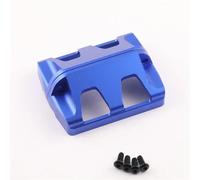 Para Traxxas Para E-maxx Para Summit Para E-revo Para Revo 3,3 Cubierta Protectora Servo Metal RC Actualización Modificación Piezas Reparación RC Reemplazos Repuestos(Blue)