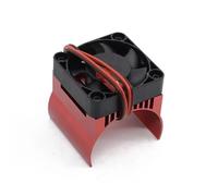 Para Traxxas Para E-Revo Para E-maxx Para Summit Para Arrma Para Kraton Para Talion Para Typhon 1/10 1/8 Ventilador Refrigeración Motor Disipador Calor Coche RC RC Reemplazos Repuestos(Red)