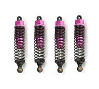 Para Traxxas Para HSP Para Redcat Para Buggy 1:10 4 Unidades Para Todoterreno Amortiguador De Metal De 90 Mm Para Coche RC Accesorios RC(Purple 4pcs)
