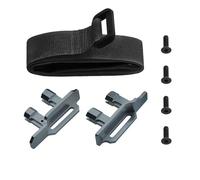 Para Traxxas Para MAXX 1/10 Metal 3S 4S Soporte Para Alto Con Correa Coche RC Piezas De Mejora Piezas(Black)