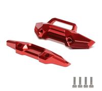 para Traxxas para MAXX 4S 89076-4 89086-4 8935 8936 1/10 Parachoques Delantero Trasero Aluminio Piezas Coche RC Accesorios Actualizaciones Componentes RC Parachoques