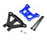 para Traxxas para Mini para Maxx 2S 1/16 Refuerzo Aleación Aluminio El Mamparo Trasero Soporte del Parachoques Delantero Y Piezas Mejora Coches RC Accesorios RC