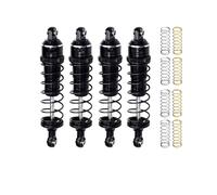 Para Traxxas Para Mini Para Maxx 87 Mm Aleación Delantera Trasera Amortiguador Ajustable Piezas Mejora Modelos Amortiguador RC(Black)
