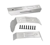 Para Traxxas Para Mini Para Maxx Anticolisión Mejora Acero Inoxidable Delantero Trasero Chasis Placas Protectoras Protección RC Rustpro RC Recambios