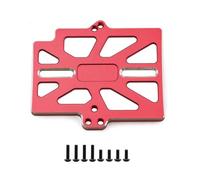 Para TRAXXAS Para Mini Para Maxx MAX10 Metálico Placa Montaje ESC Para Monster Truck Coche Teledirigido Accesorios Piezas Mejora Rc Maquetas Piezas(Red)