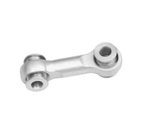 Para TRAXXAS Para Mini Para Maxx Monster Truck 107154-1 Coches RC Piezas Mejora Metal 7075 Aleación Dirección Arrastre Enlace Barra Amarre 10743 Barra Acoplamiento Rc(Silver)