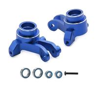 Para Traxxas Para Mini Para Maxx Para Mini Para XRT Soportes Eje Trasero Aleación Aluminio Accesorios Repuesto Actualización RC RC Mejoras(Steering Block BlUe)