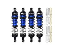Para Traxxas Para Mini Para Maxx Para Xrt-108076-1 6061 87 Mm Aleación Delantera Y Trasera Ajustable Amortiguadores Resorte Modelos Amortiguador RC(Blue)