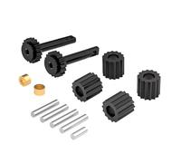 para Traxxas para Mini para Maxx para Xrt 20Cr Juego Engranajes Delanteros Traseros Acero Al Carbono Mejora Modificación Piezas Reparación Juguete Piezas para RC