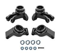 Para Traxxas Para Mini Para Maxx Para Xrt Bloques Dirección Metal Portadores Eje 10734 10751 RC Monster Truck Mejora Piezas Cazoleta DireccióN Rc(Black,1set)