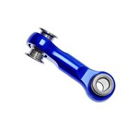 Para Traxxas Para Mini Para Maxx Para XRT Para Slash Para Rally 7075 Controles Remotos Enlace Dirección Aluminio Pieza Actualización Automóvil Barra Acoplamiento Rc(Blue)