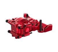 Para Traxxas Para Mini Para Maxx/XRT/Para Slash GPM 7075Alu Frontal Superior Inferior Mamparo RC Piezas Reparación RC Mejoras(Red)