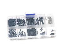 para Traxxas para Mini para TRX-4M 97074 97054 1/18 Kit Tornillos Metal Caja Coche Trepador Control Remoto Reparación Actualización Modificar Piezas Accesorios Piezas para Coches RC