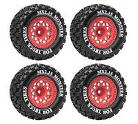 para Traxxas para Mini X para Xrt para Slash para Meijiaxin 16207 16208 16209 para Rlaarlo 1/16 1/18 RC Car 2,15 Pulgadas 12Mm Piezas Neumáticos Rueda Piezas Mejora RC