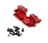 Para Traxxas Para Slash 2WD Para Rustler Para Stampede Para Bandit 1/10 Pieza Repuesto Mamparo Inferior Delantero Aleación Aluminio Piezas Coche RC Piezas(Red)