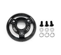 Para Traxxas Para Slash 2WD Para VXL Para Bandit Para Rustler Para Stampede Drag Para Slash Piezas Actualización Engranajes Rectos Acero Endurecido 48P RC Reemplazos Repuestos(72T)