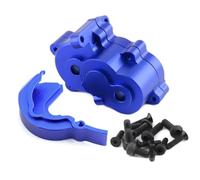 para Traxxas para Slash para E-Revo para Summit 1/16 Carcasa Metálica para Caja De Cambios Tapa De Engranajes 7091 7379R Piezas De Mejora para Coche RC RC Caja De Cambios(Blue)