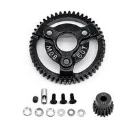 Para Traxxas Para Slash Para Stampede Para Rustler 6842 6843 3956 1/10 Engranaje Principal Acero Endurecido 32 Pasos 0,8 M 4x4 RC Coche Piezas ReparacióN Rc(50T AND 18T)