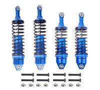 Para Traxxas Para Slash Para Stampede Para Rustler Para VXL vRally 4X4 1/10 RC Car Amortiguador Delantero Y Trasero De Metal Completo Accesorios RC(Blue)