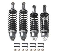 Para Traxxas Para Slash Para Stampede Para Rustler Para VXL vRally 4X4 1/10 RC Car Amortiguador Delantero Y Trasero De Metal Completo Accesorios RC(Titanium)