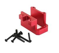 Para Traxxas Para Sledge 1/8 RC Car Piezas Mejora Accesorios Soporte Servo Metal Accesorio Modelo Modificado Reemplazo Ensamblaje Piezas ReparacióN Rc(Red)