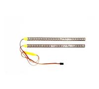 Para Traxxas Para TRX-4 D90 D110 Para Axial Para SCX10 1/10 1/8 Accesorios De Actualización De Coche RC Coche De Derrape Para Chasis Lámparas De Luz Deslumbrante Paquete Luces Flash RC(240mm)