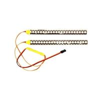 Para Traxxas Para TRX-4 D90 D110 Para Axial Para SCX10 1/10 1/8 Accesorios De Actualización De Coche RC Coche De Derrape Para Chasis Lámparas De Luz Deslumbrante Paquete Luces Flash RC(160mm)